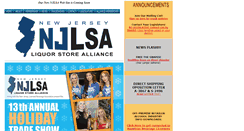 Desktop Screenshot of njlsa.com